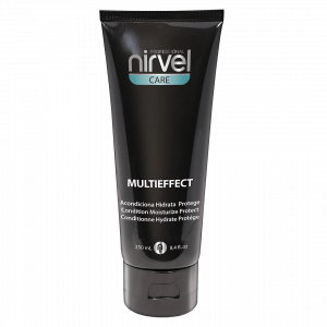 Nirvel Multieffect gives your hair deep hydration as well as it is repairing split hair ends and creates volume. It also makes the hair dry faster and gives stability without being sticky.