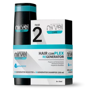 For damaged and dry hair. Contains hyaluronic acid and proteins that seal the hair and protect from external influences. Moisturizes, gives elasticity, shine and softness.