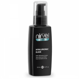 Nirvel Hyaluronic Elixir Nirvel Hyaluronic Elixir är ett hårelixir som är rikt på hyaluronsyra, som innehåller otroliga mängder fukt.