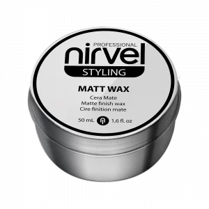 Nirvel Styling Matte Hair Wax in a matte formula without shine.