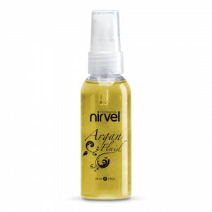Nirvel Argan Fluid har argan som huvudingrediens, vilket är ett mirakel för både hud och hår. Arganoljan är en gul vegetabilisk olja som framställs ur arganträdets frön och är känt för att ge håret otrolig styrka och lyster.