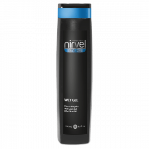 Nirvel Wet Gel hair gel helps you to shape and create different types of hairstyles. Works perfectly to fix and shape wavy or curly hair.