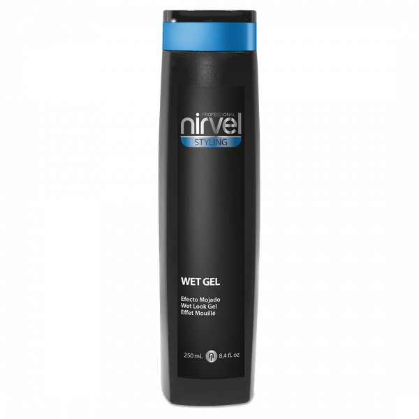Nirvel Wet Gel hair gel helps you to shape and create different types of hairstyles. Works perfectly to fix and shape wavy or curly hair.